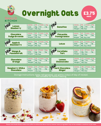 Protein Packed Overnight Oats Week 3